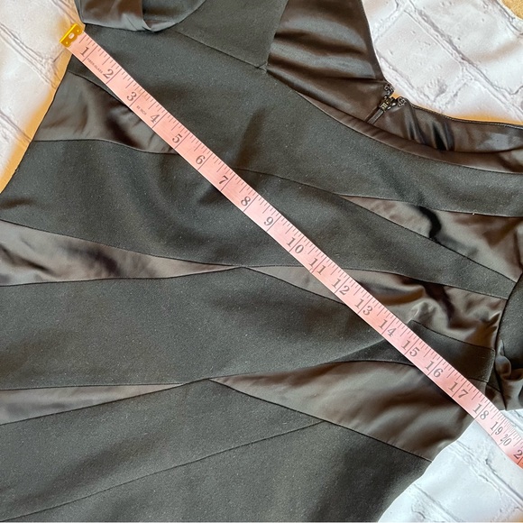 Max and Cleo Black Asymmetrical Dress 12 - Picture 3 of 8